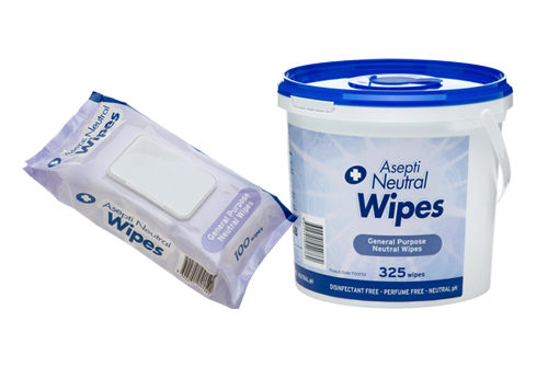 Asepti Neutral Detergent Wipes